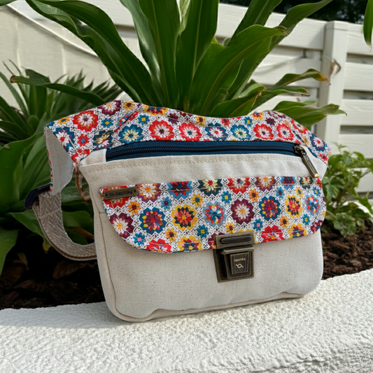 Riñonera "Special Flower Party Top" · Pieza Única Núm. 19322