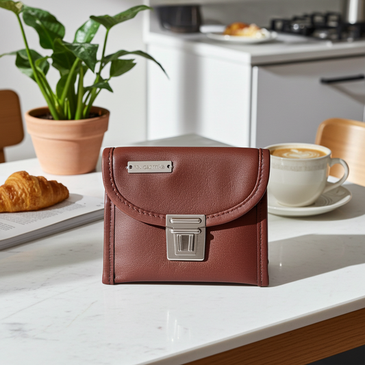 🎁 Mini monedero en piel "SLIM" · Pieza Única Núm. 18872 (100% off)