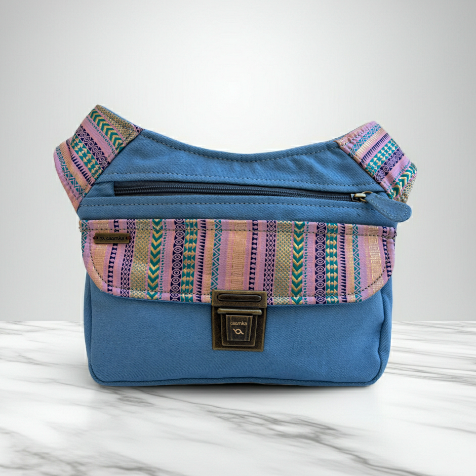 Riñonera "Special Jeans India Pink" + Bolsillo trasero · Pieza Única Núm. 19025