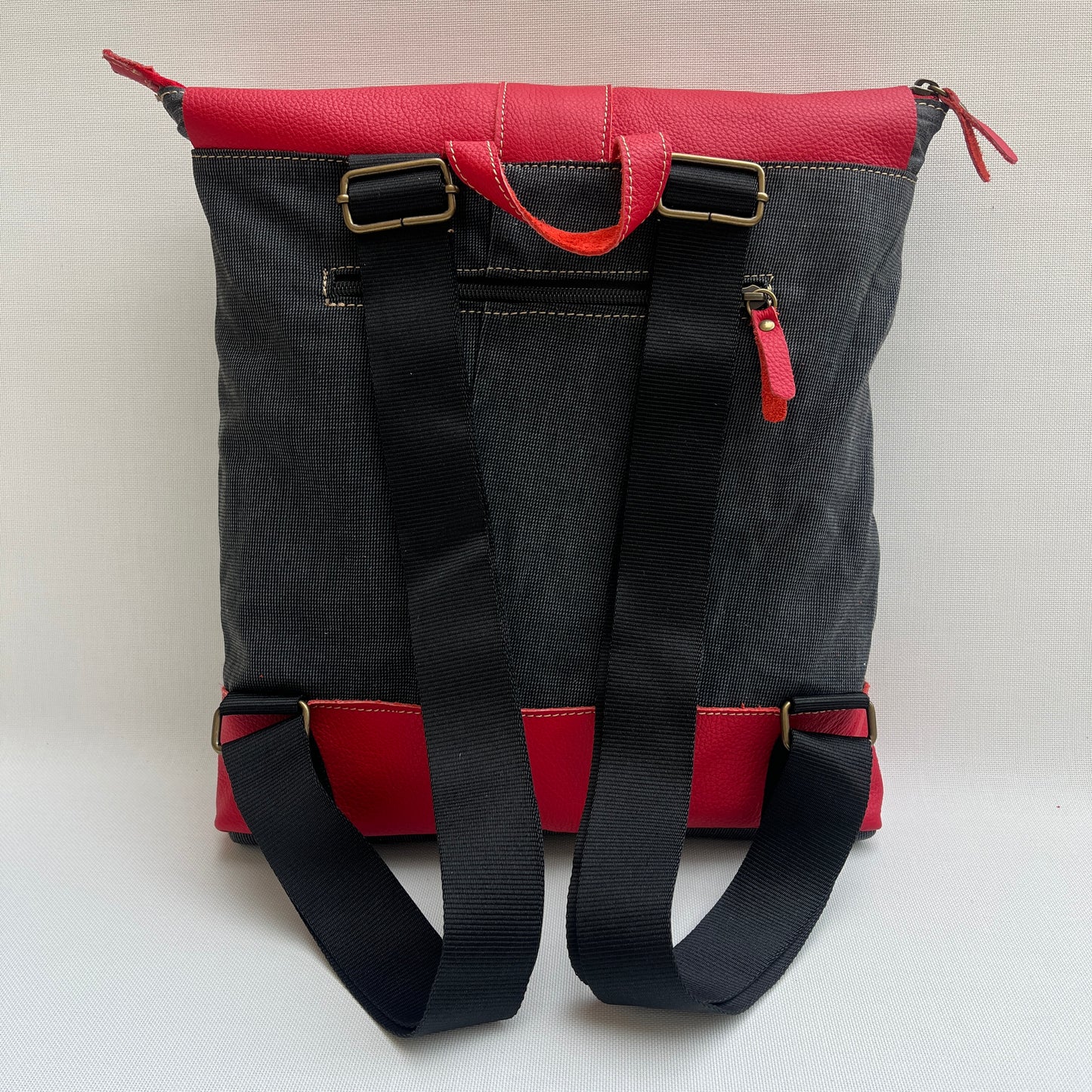 Mochila Top Caomka Recycled ♻️ Jeans · Pieza Única 15363