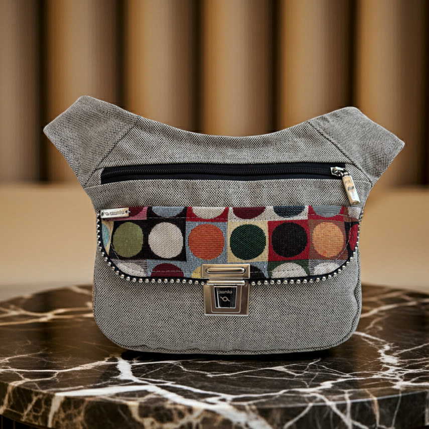 Riñonera "Special Color Dots" + Bolsillo trasero · Pieza Única Núm. 18370