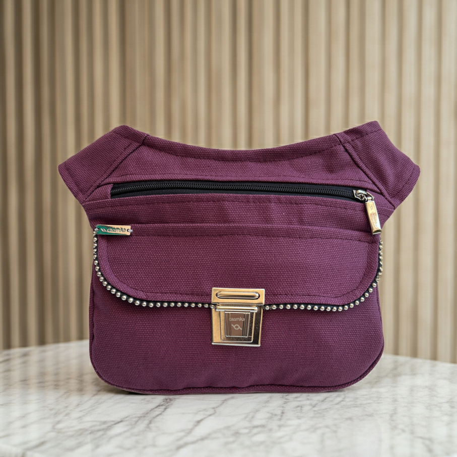 Riñonera "Classic Wine Top" · Pieza Única Núm. 18379