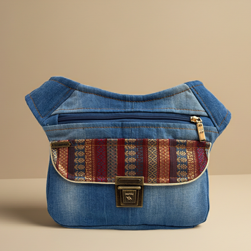 ♻️ Jeans Recycled ♻️ Unique Piece No. 11935