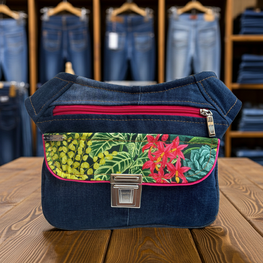 Riñonera "Special ♻️ Jeans Recycled ♻️ · Pieza Única Núm. 18051