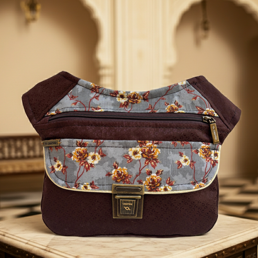 Riñonera "Special Flowers India" · Pieza única Núm. 18466