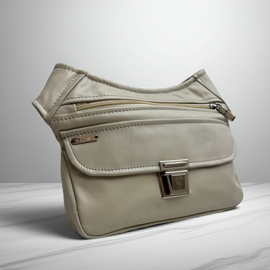 BioCuir Classic Black &amp; Silver BioCuir® Natural Leather Exclusive Piece No. 6678