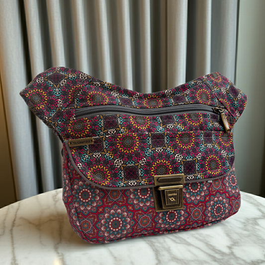 Riñonera "Special Elegant Mandalas" + Bolsillo trasero · Pieza Única Núm. 18151