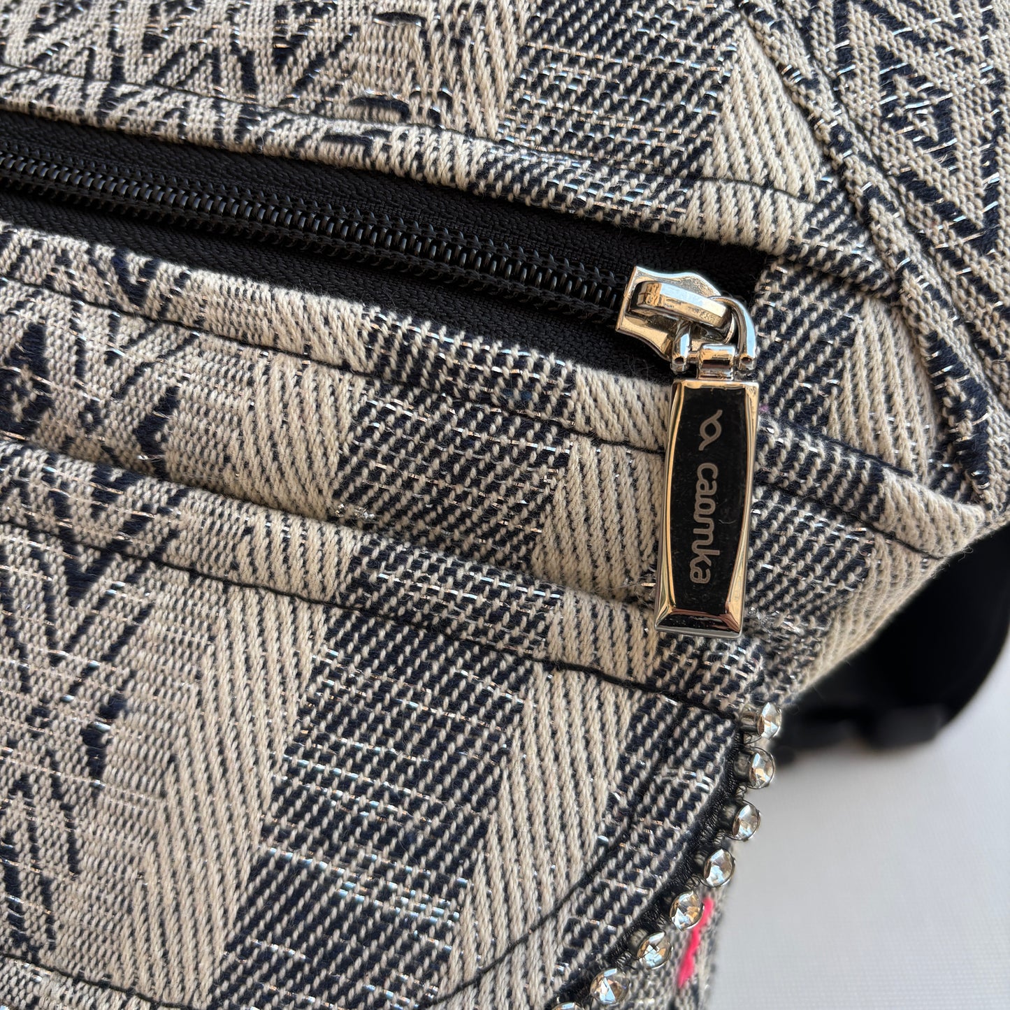 Riñonera "Special Elegant India" + Bolsillo trasero · Pieza Única Núm. 18420