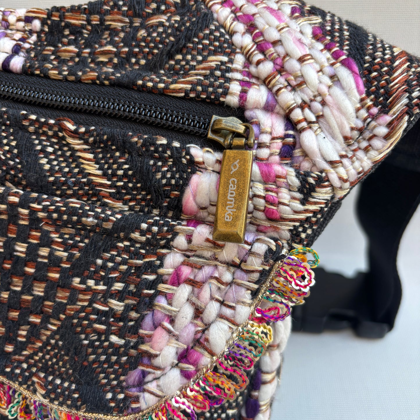 Riñonera "Special Amazing India" + Bolsillo trasero · Pieza Única Núm. 18423