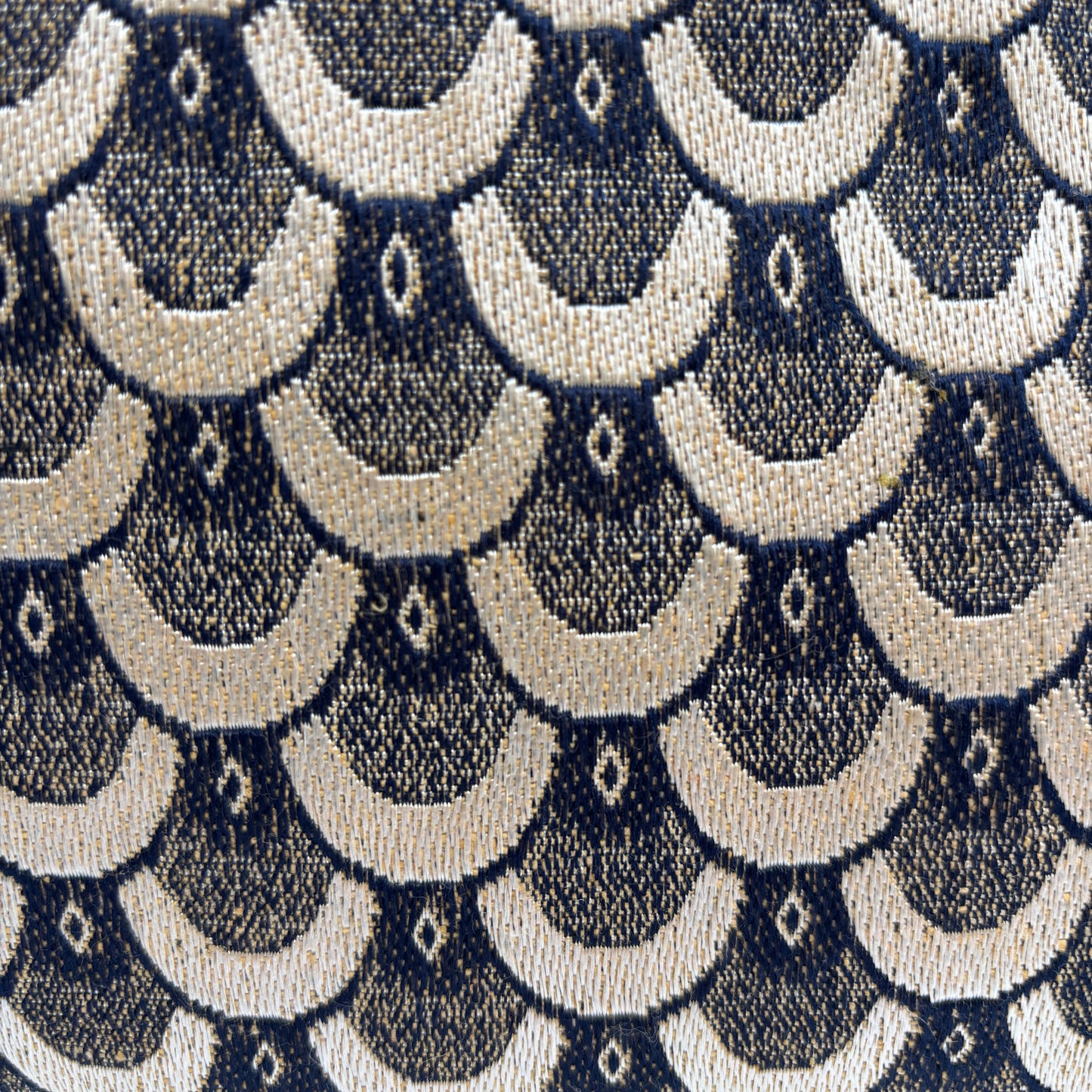 Bolso Bandolera Súper Caomka "Art Déco Midnight" · Pieza Única Núm. 19259