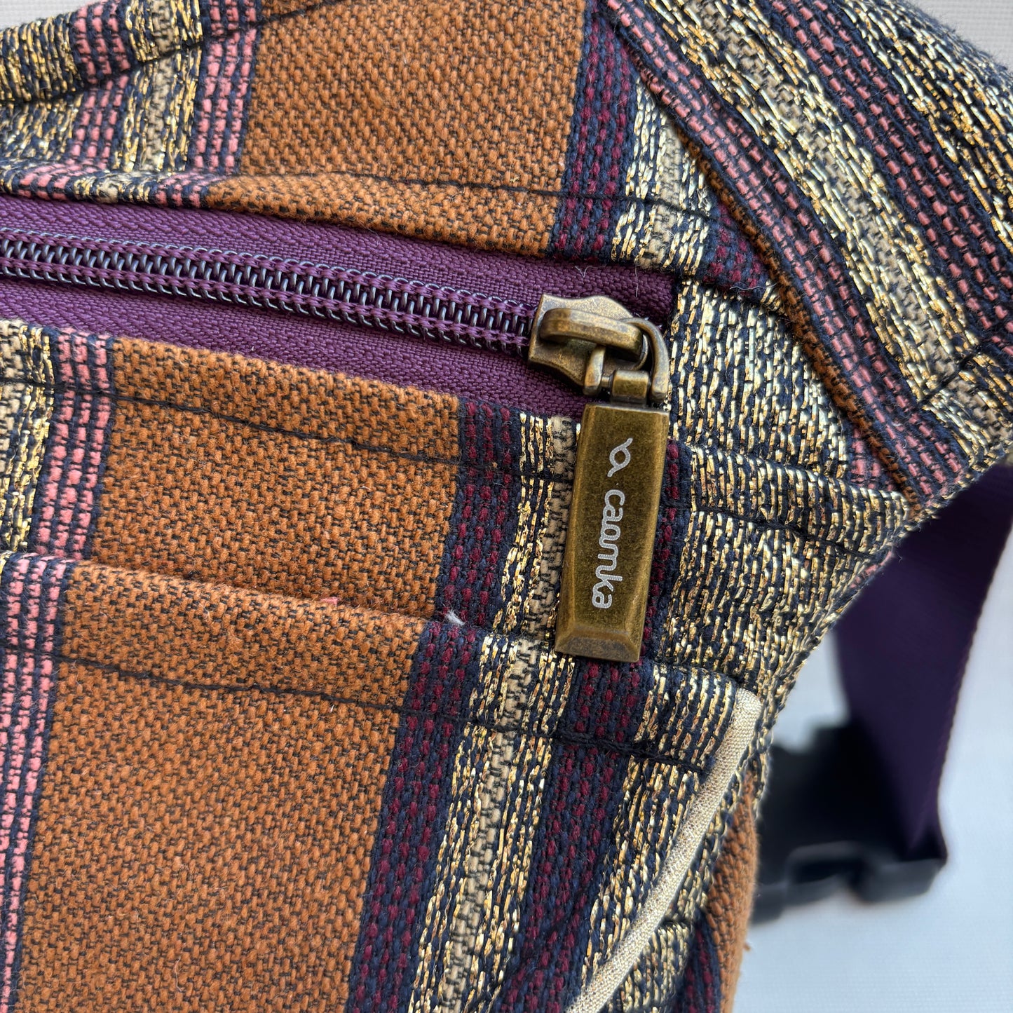 Riñonera "Special Elegant India" + Bolsillo trasero · Pieza Única Núm. 18462