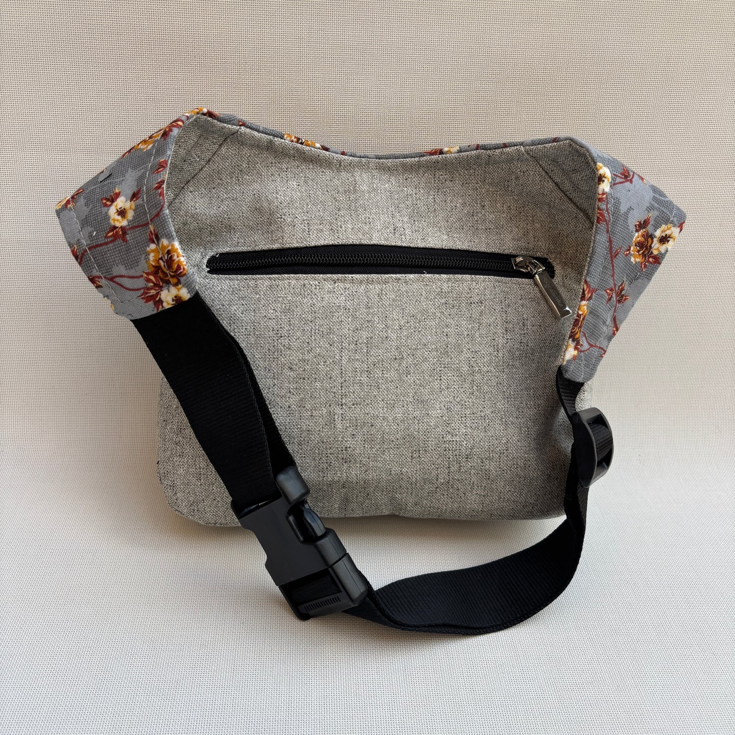 Riñonera "Special Flowers India" + Bolsillo trasero · Pieza Única Núm. 18463