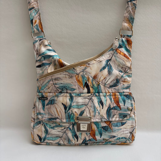 Bolso Bandolera Súper Caomka "Natura Velvet" · Pieza Única Núm. 19256