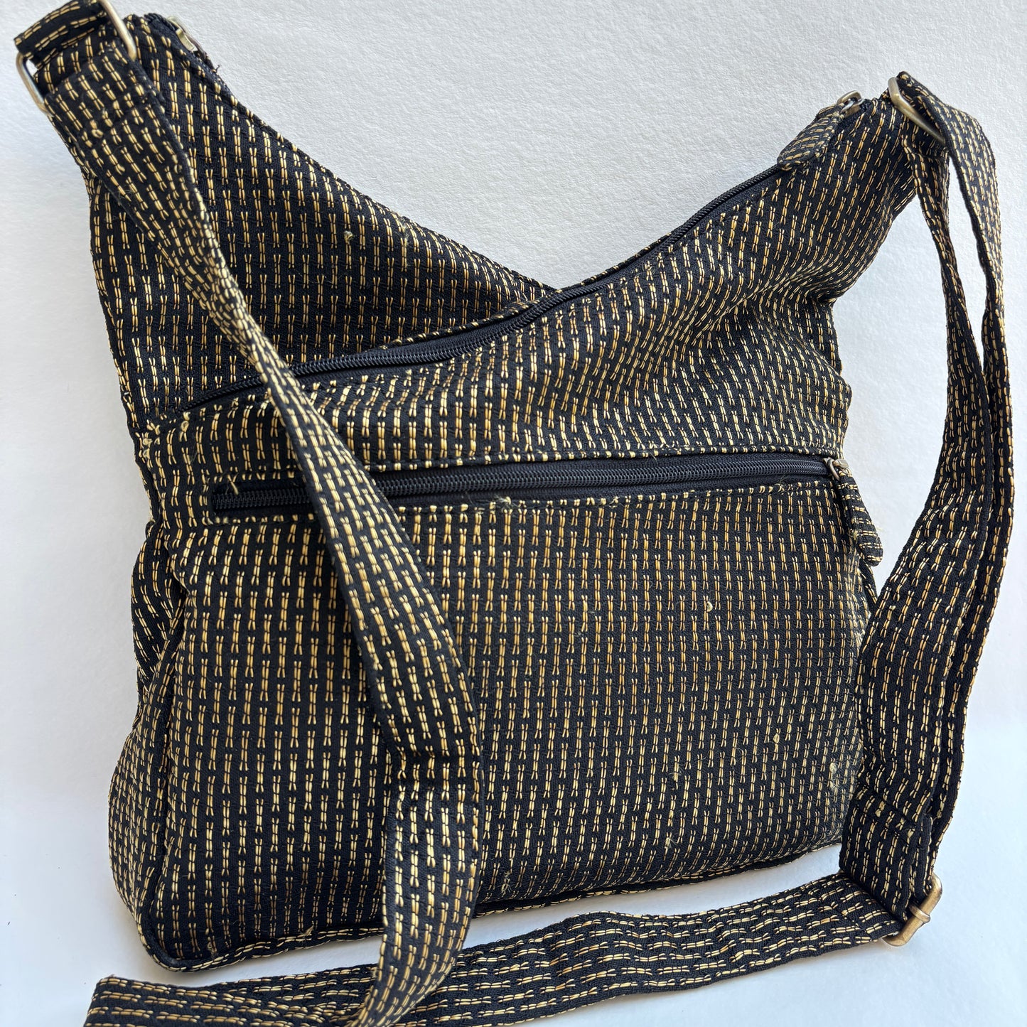 Bolso Bandolera Súper Caomka "Golden Night" · Pieza Única Núm. 19254