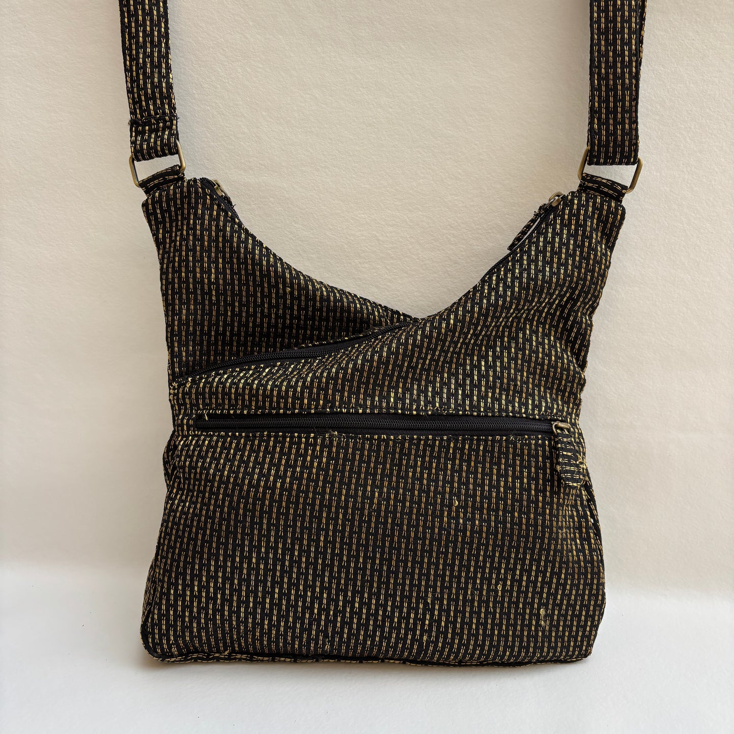 Bolso Bandolera Súper Caomka "Golden Night" · Pieza Única Núm. 19254