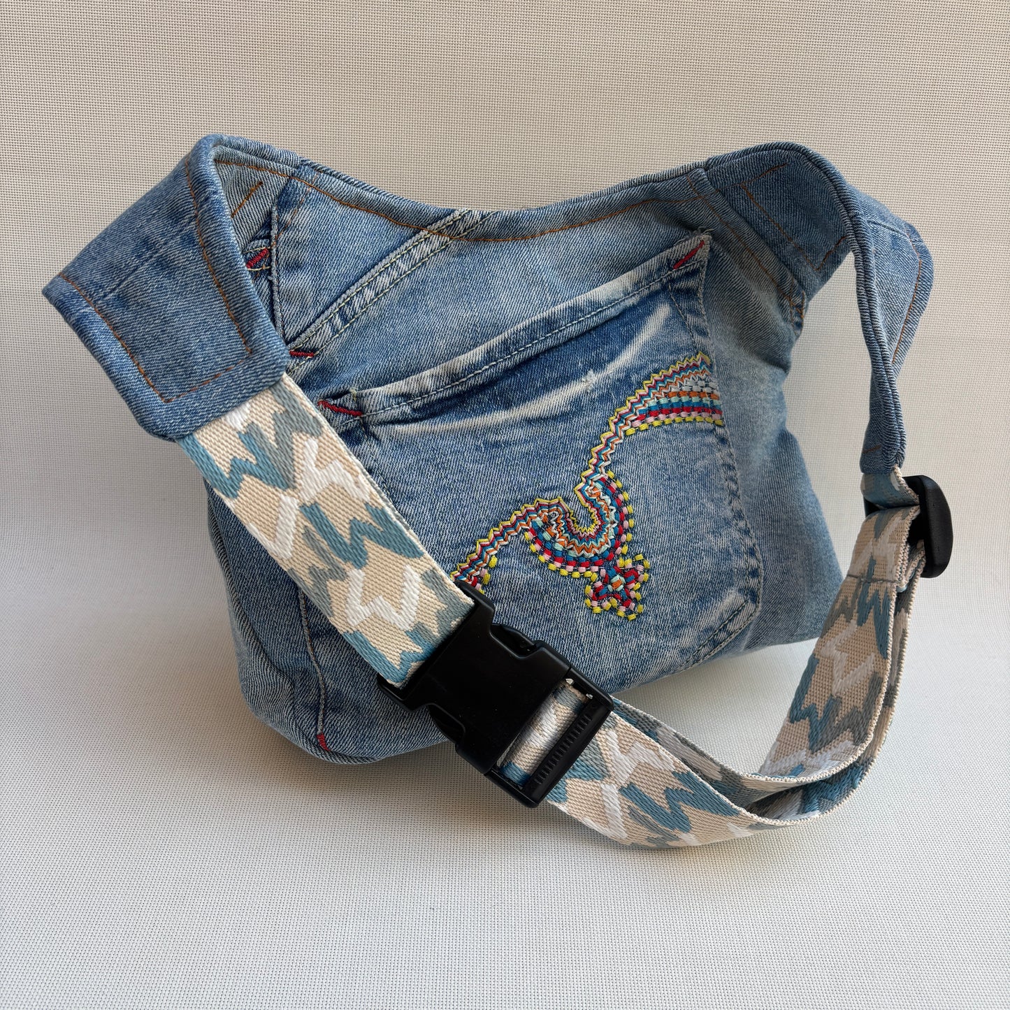 ♻️ Jeans Recycled ♻️ Unique Piece No. 11935