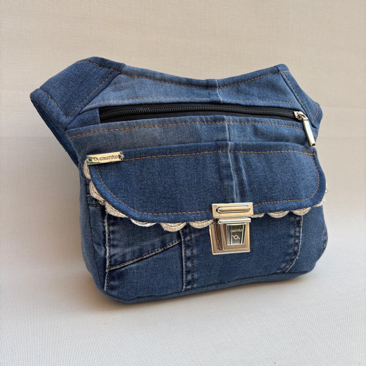 ♻️ Jeans Recycled ♻️ Unique Piece No. 11935