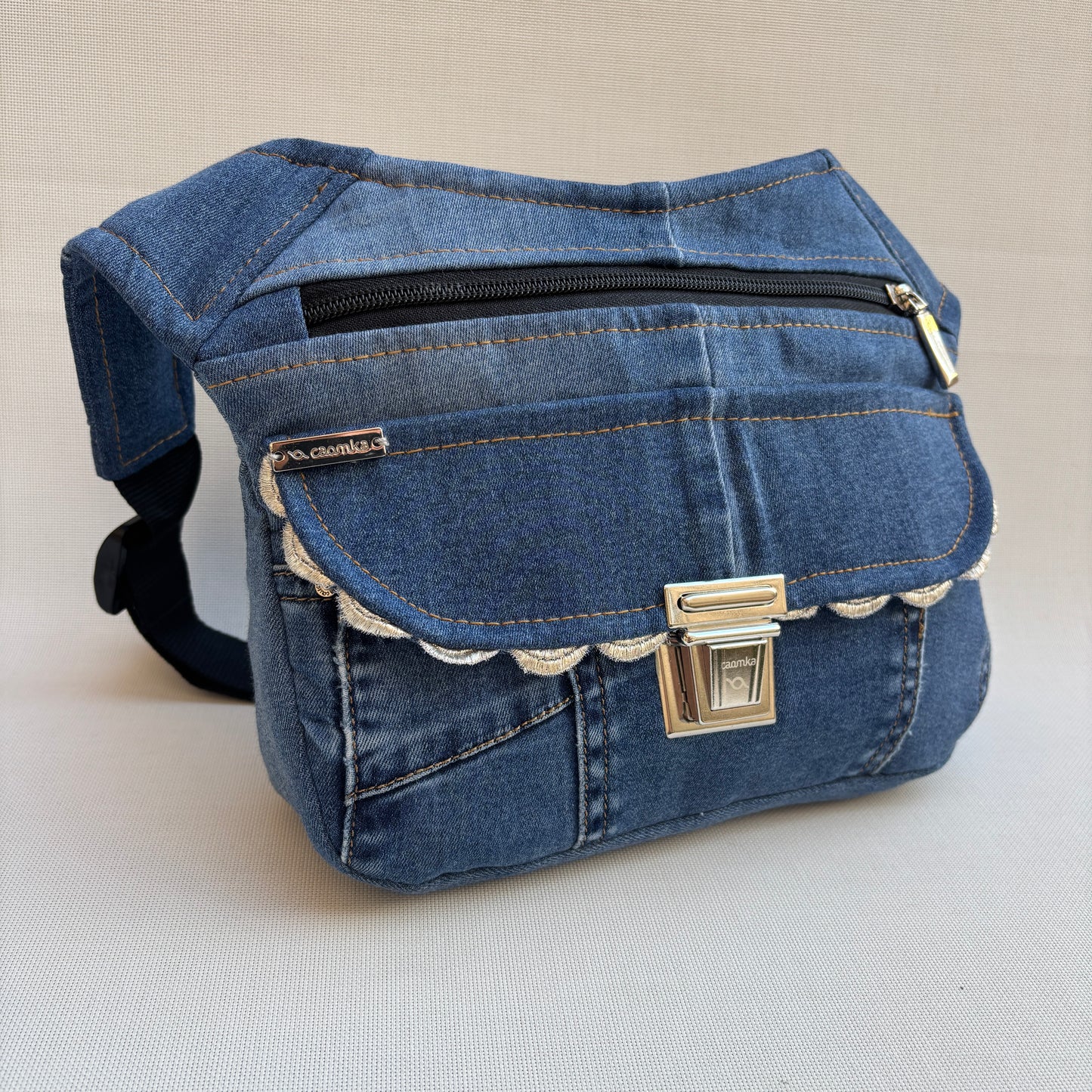 ♻️ Jeans Recycled ♻️ Unique Piece No. 11935