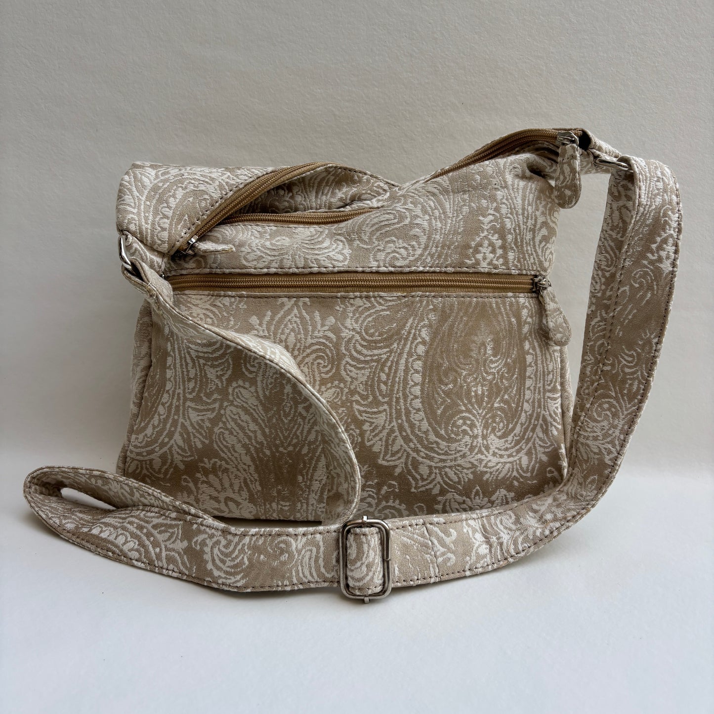 Bolso Bandolera Súper Caomka "Elegant Harmony" · Pieza Única Núm. 19250