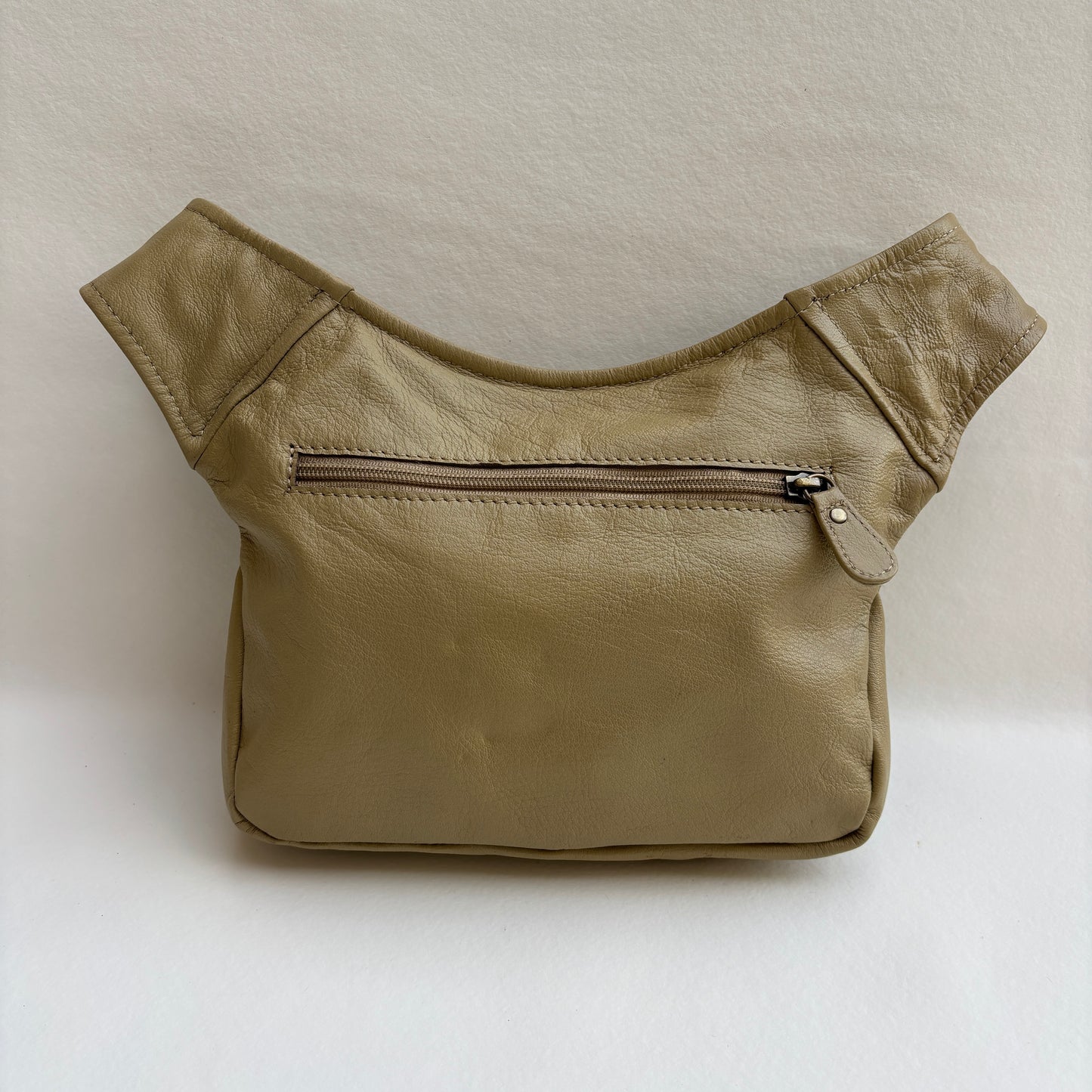 Riñonera "Special Green Stars" + Bolsillo trasero · Piel · Pieza Única Núm. 19313