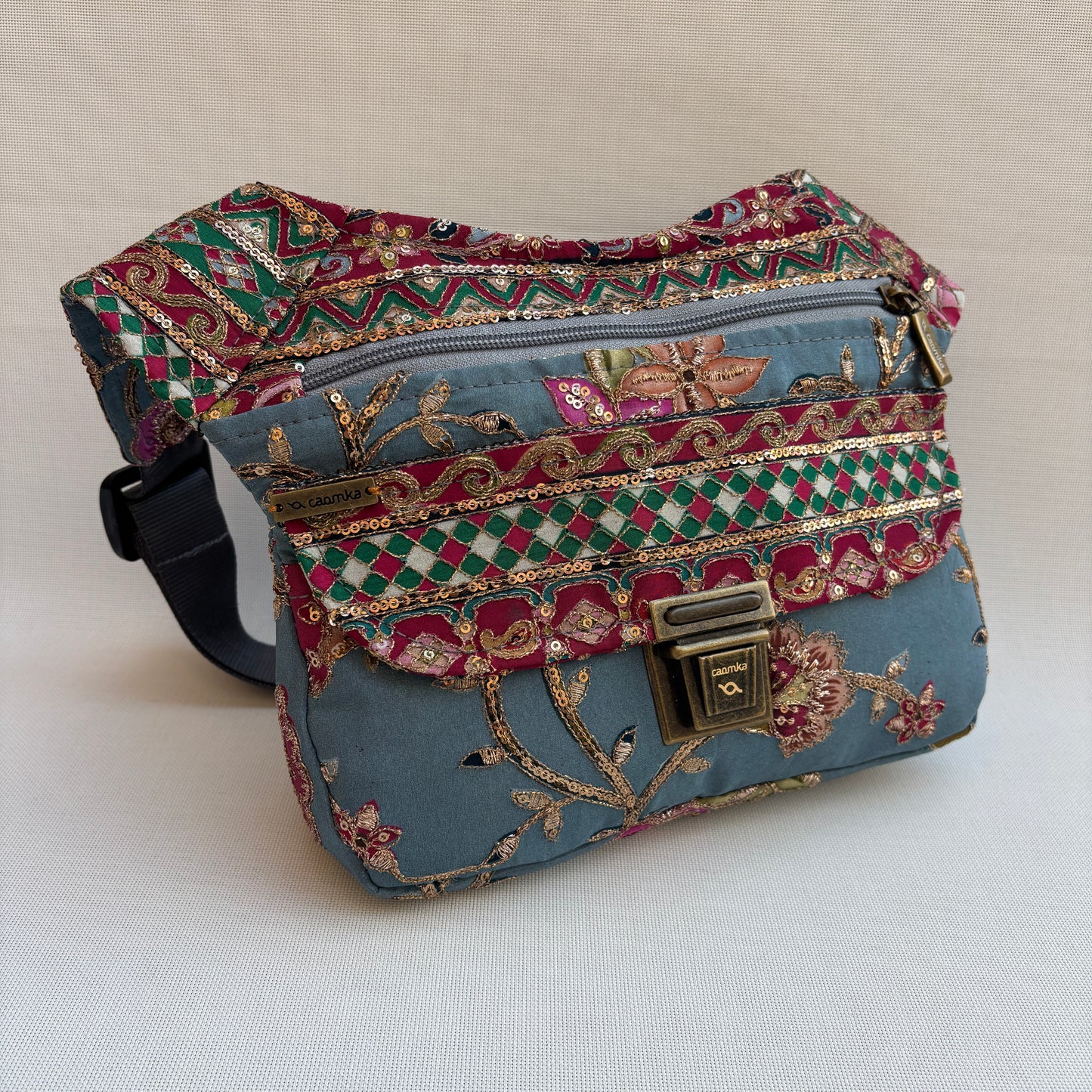 Riñonera "Special Elegant India" + Bolsillo trasero · Pieza Única Núm. 18429