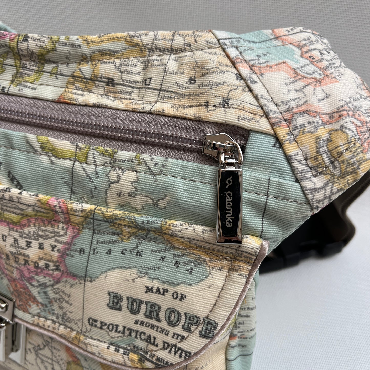 Special Mapamundi · Tela resinada Impermeable · Pieza Única Núm. 15267