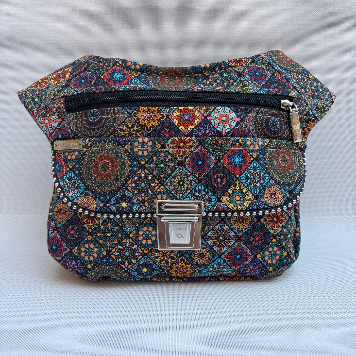 Riñonera "Special Mandalas Top" + Bolsillo trasero · Pieza Única Núm. 17814