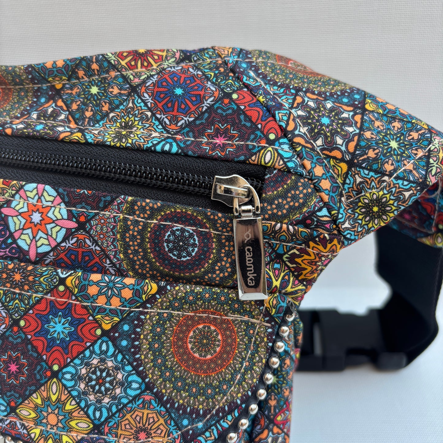 Riñonera "Special Mandalas Top" + Bolsillo trasero · Pieza Única Núm. 17814