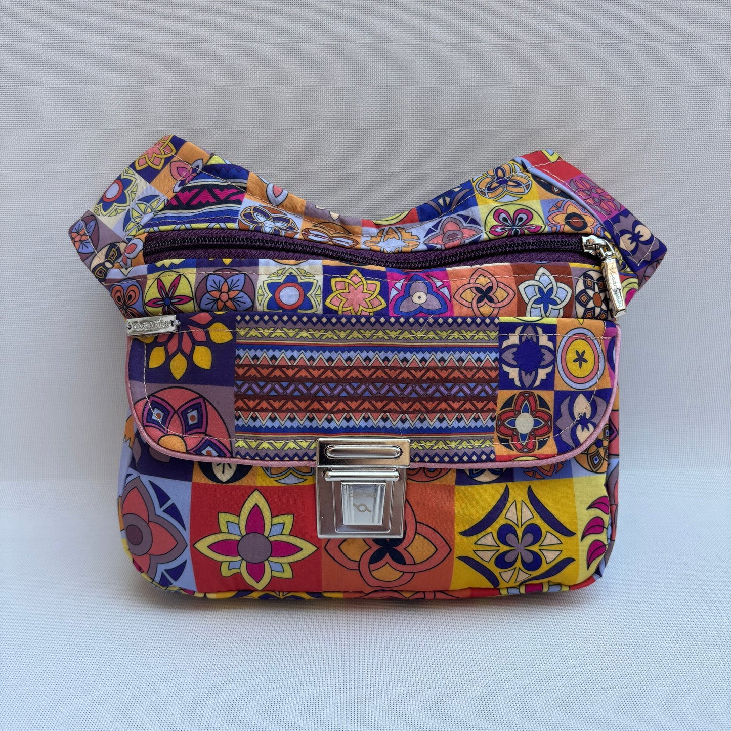 Riñonera "Special Vintage Mandalas" + Bolsillo trasero · Pieza Única Núm. 17816