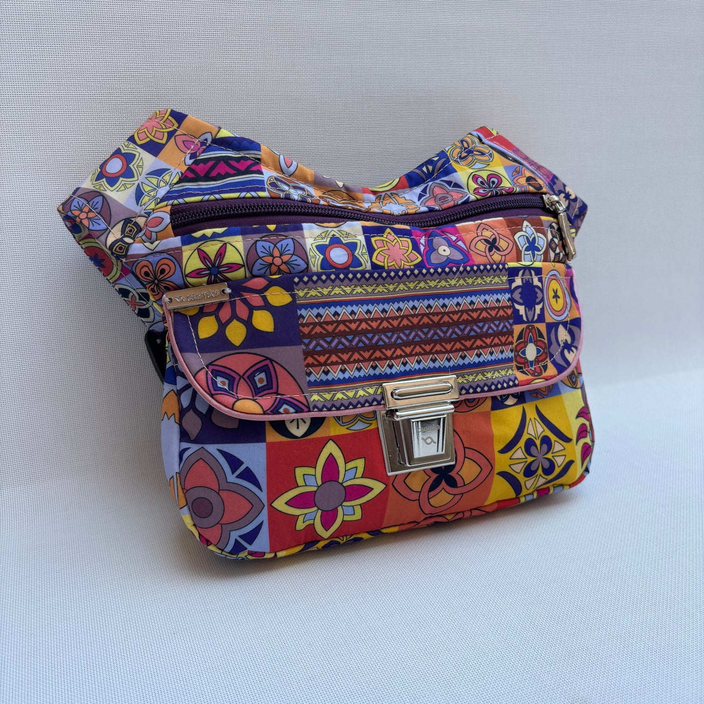 Riñonera "Special Vintage Mandalas" + Bolsillo trasero · Pieza Única Núm. 17816