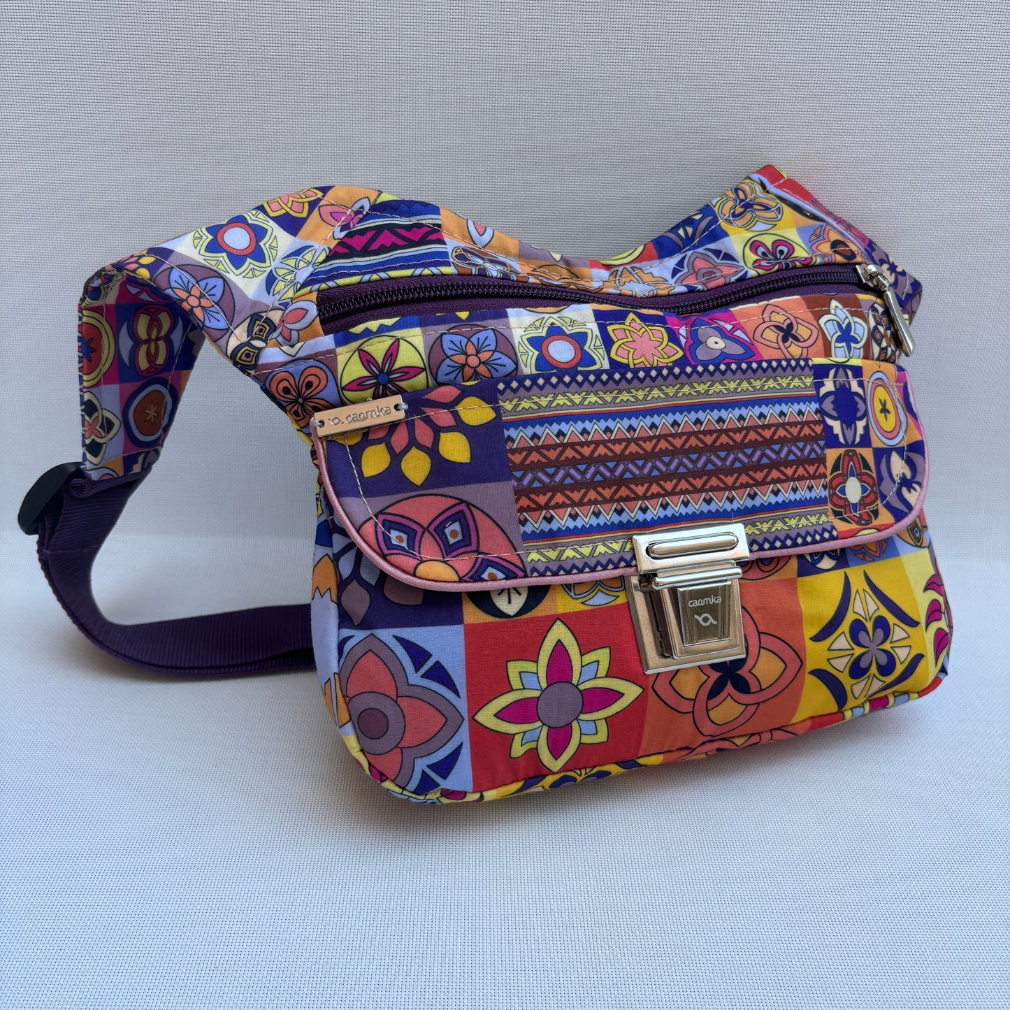 Riñonera "Special Vintage Mandalas" + Bolsillo trasero · Pieza Única Núm. 17816