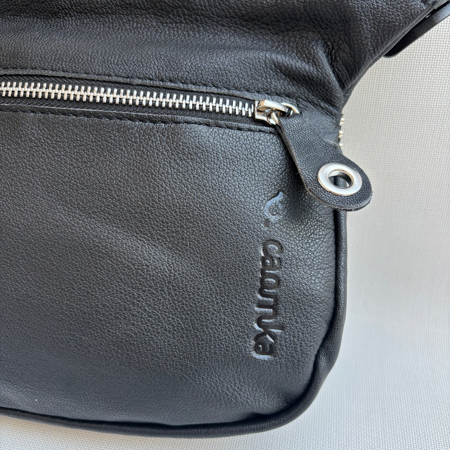 BioCuir Classic Black &amp; Silver BioCuir® Naturleder Exklusivstück Nr. 6678
