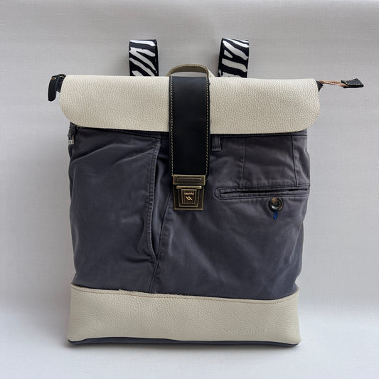 Mochila Top Caomka Recycled ♻️ Jeans · Pieza Única 15240