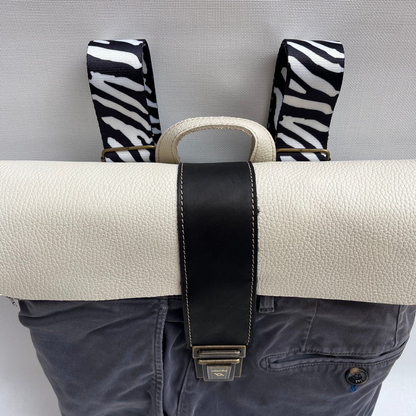 Mochila Top Caomka Recycled ♻️ Jeans · Pieza Única 15240