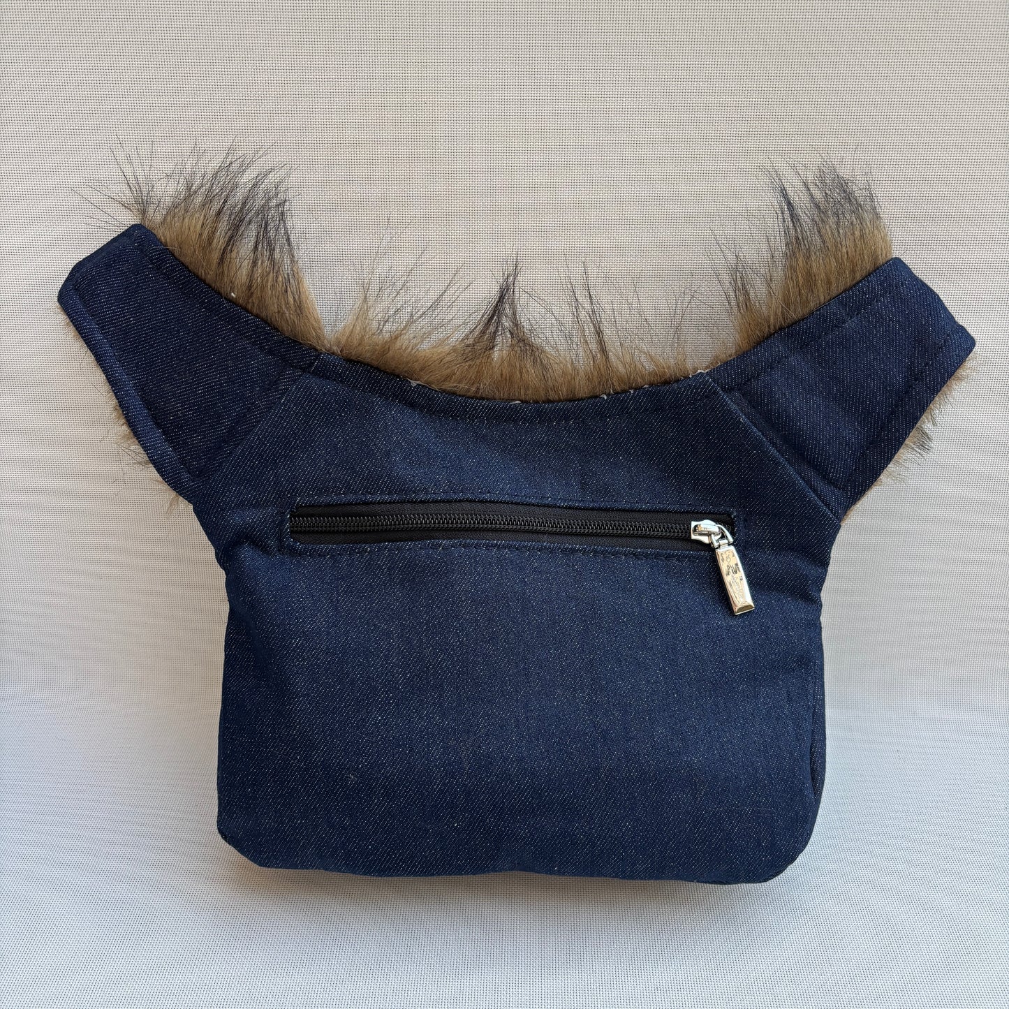 Riñonera "Special Jeans Feline" + Bolsillo trasero · Pieza Única Núm. 18474