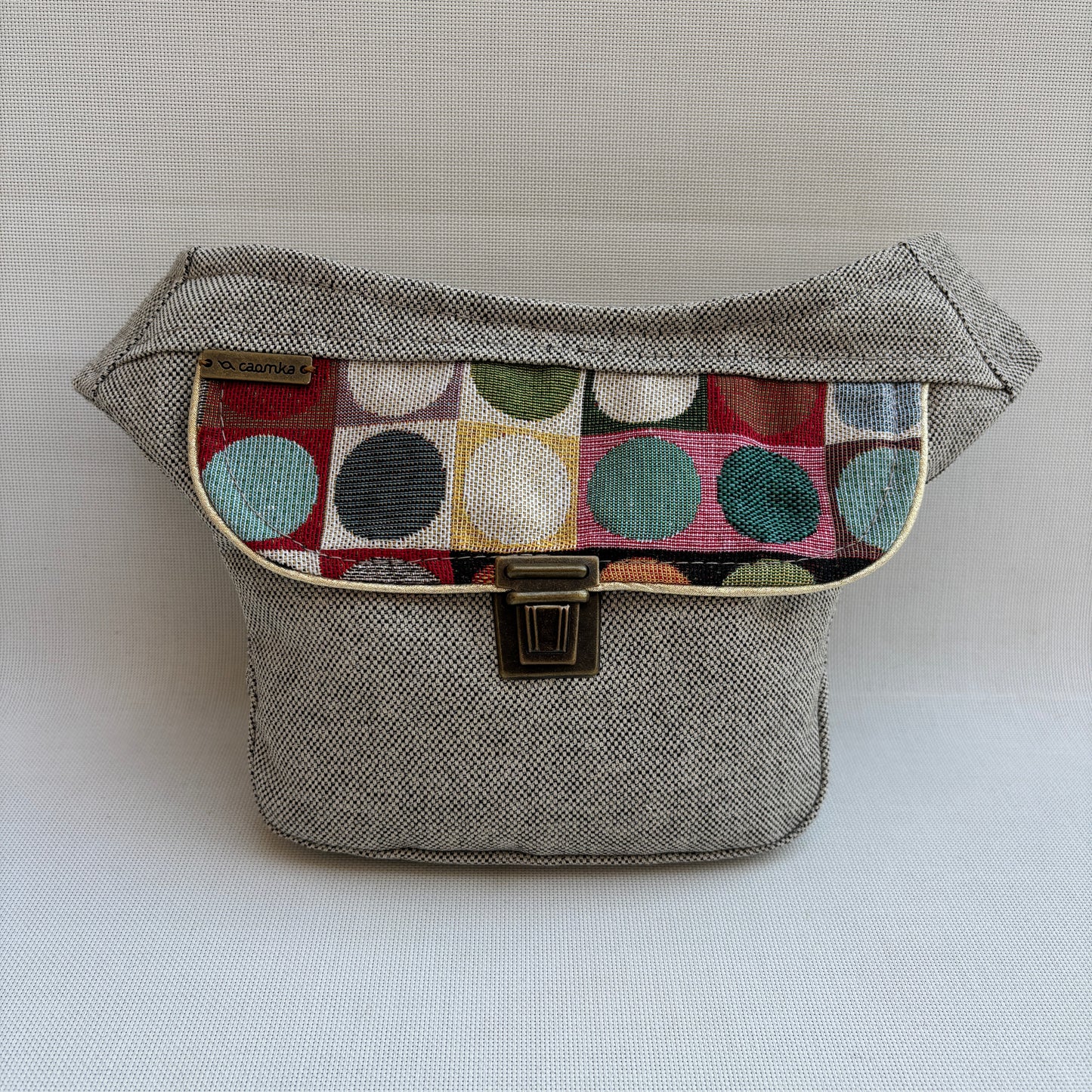 Riñonera Mini "Special Colors Dots" + Bolsillo trasero extra · Pieza Única Núm. 18544