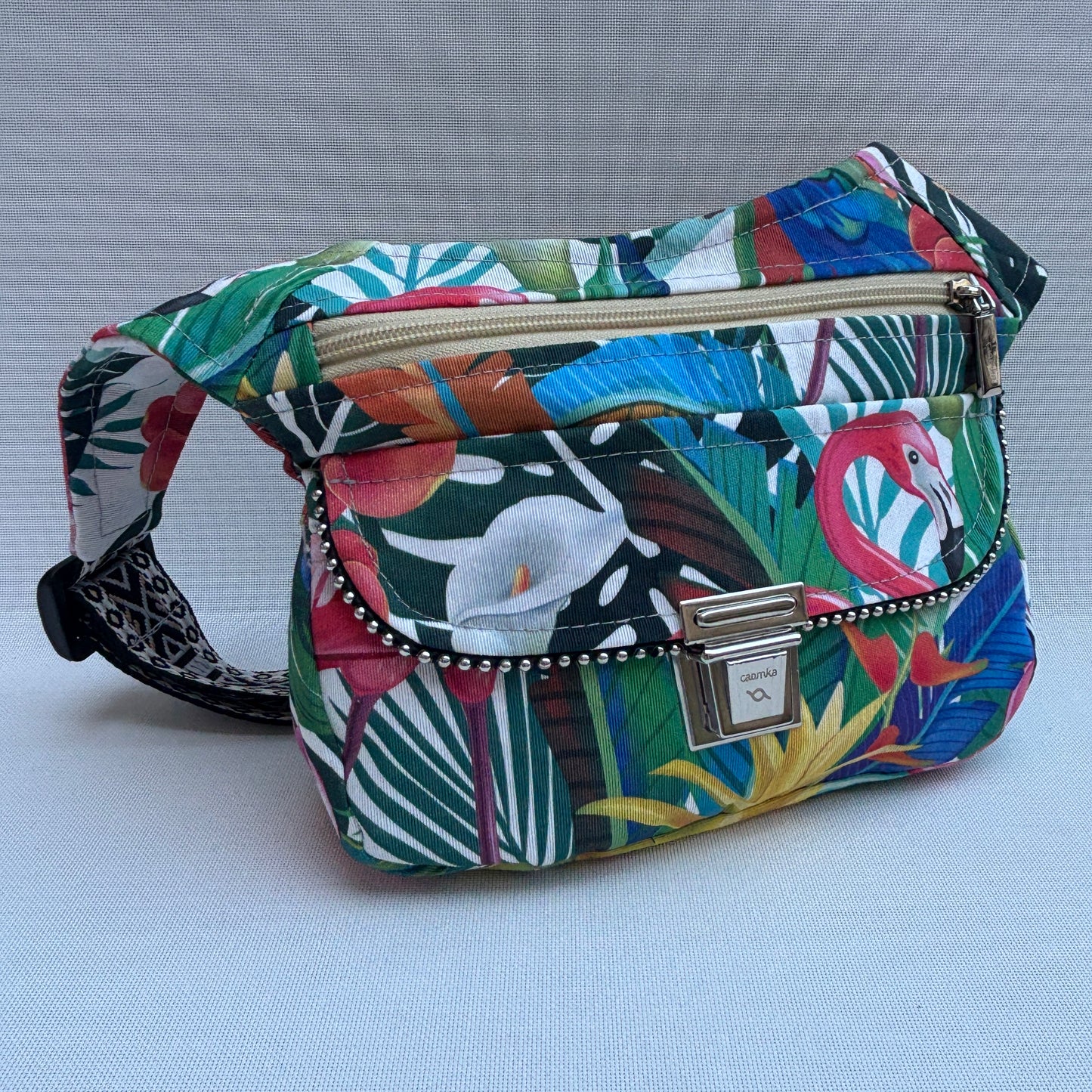 Riñonera "Special Tropical Plus" + Bolsillo trasero · Pieza Única Núm. 17807