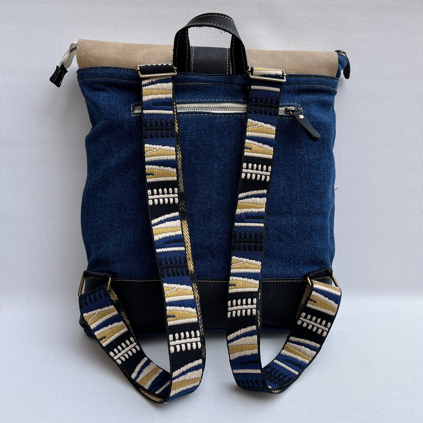 Mochila Top Caomka Recycled ♻️ Jeans · Pieza Única 15247