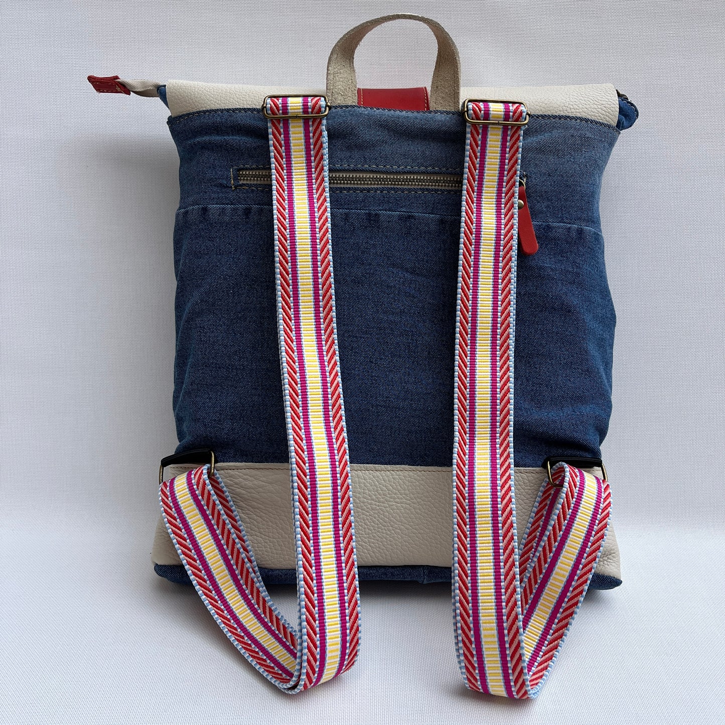 Mochila Top Caomka Recycled ♻️ Jeans · Pieza Única 15248