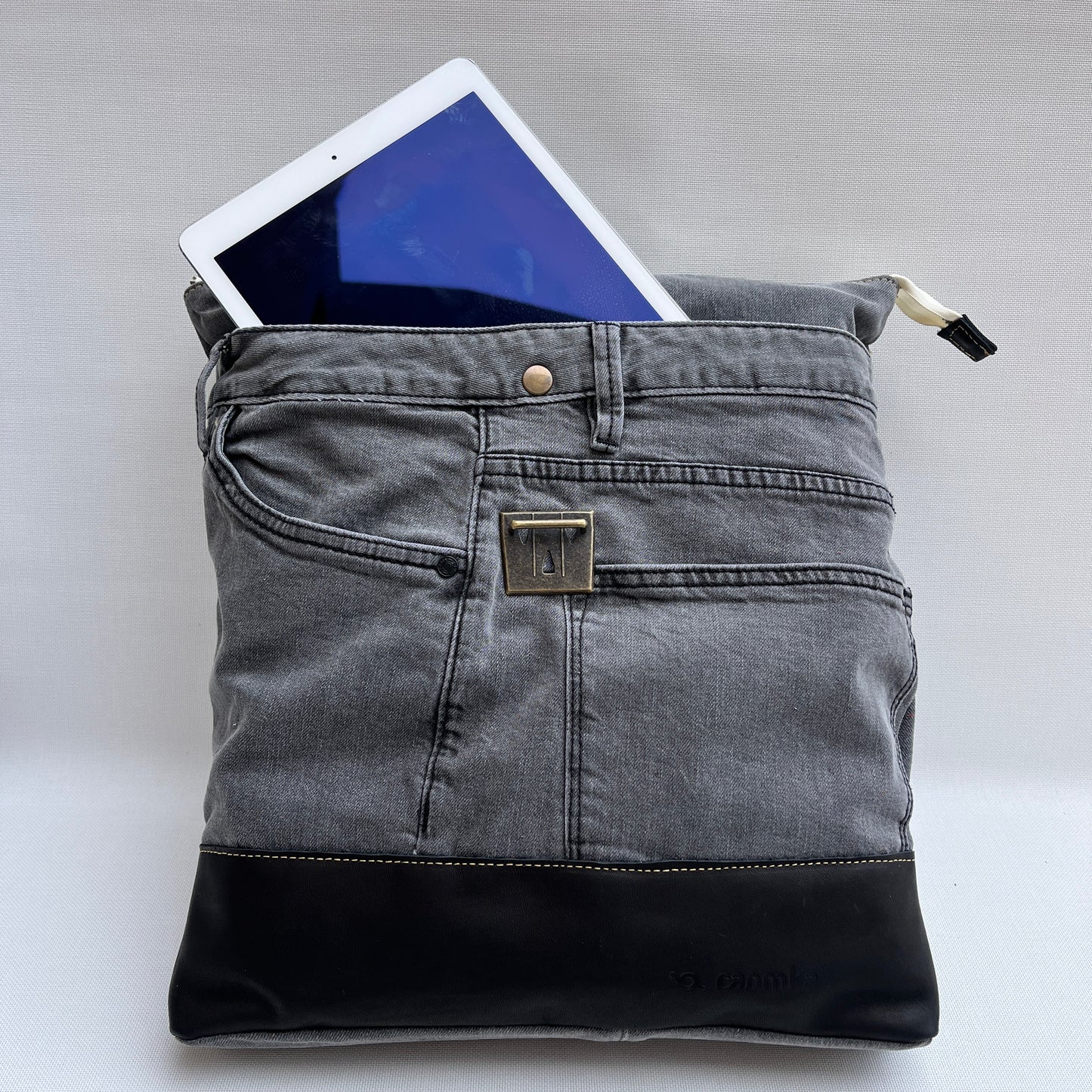 Mochila Top Caomka Recycled ♻️ Jeans · Pieza Única 15249