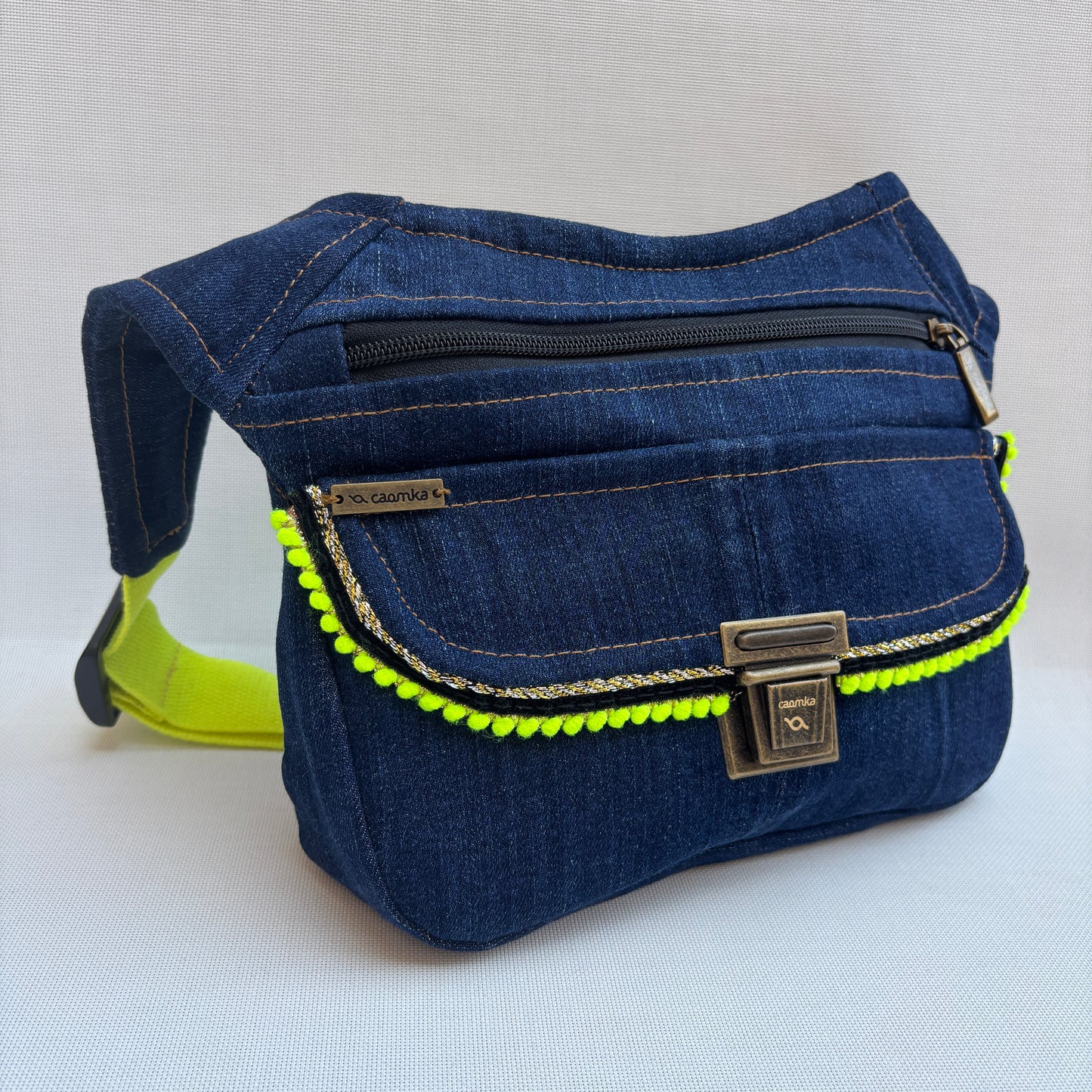 ♻️ Jeans Recycled ♻️ Einzelstück Nr. 11935