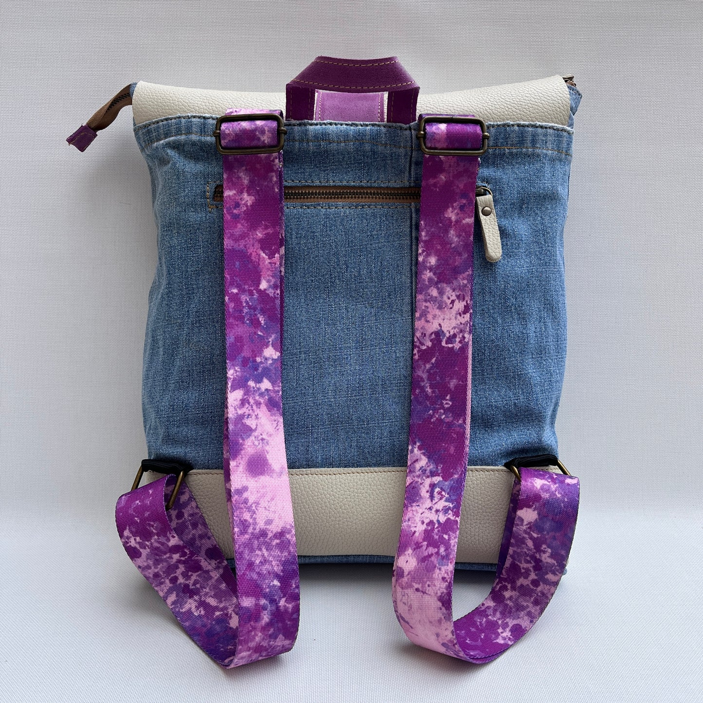 Mochila Top Caomka Recycled ♻️ Jeans · Pieza Única 15251