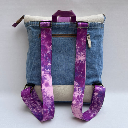 Mochila Top Caomka Recycled ♻️ Jeans · Pieza Única 15251