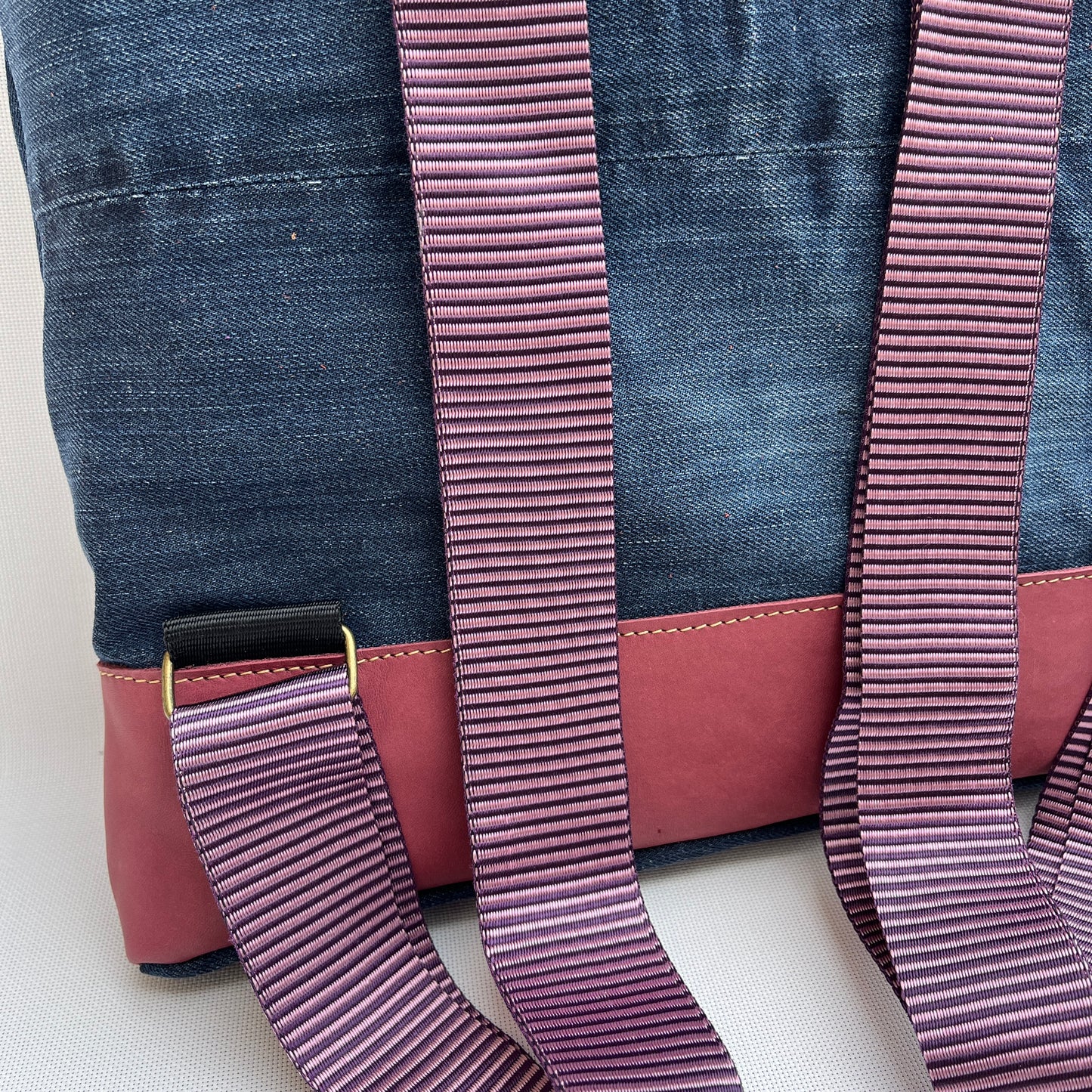 Mochila Top Caomka Recycled ♻️ Jeans · Pieza Única 15252