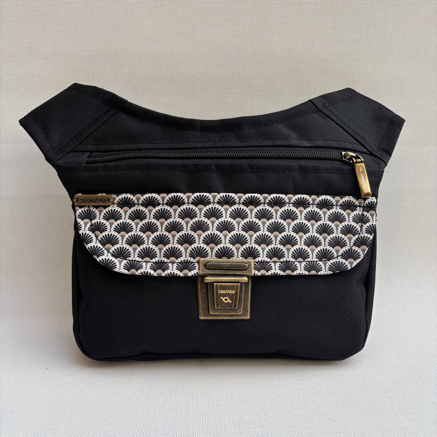 Riñonera "Special Japanese Waves" + Bolsillo trasero · Impermeable · Pieza Exclusiva Núm. 18625