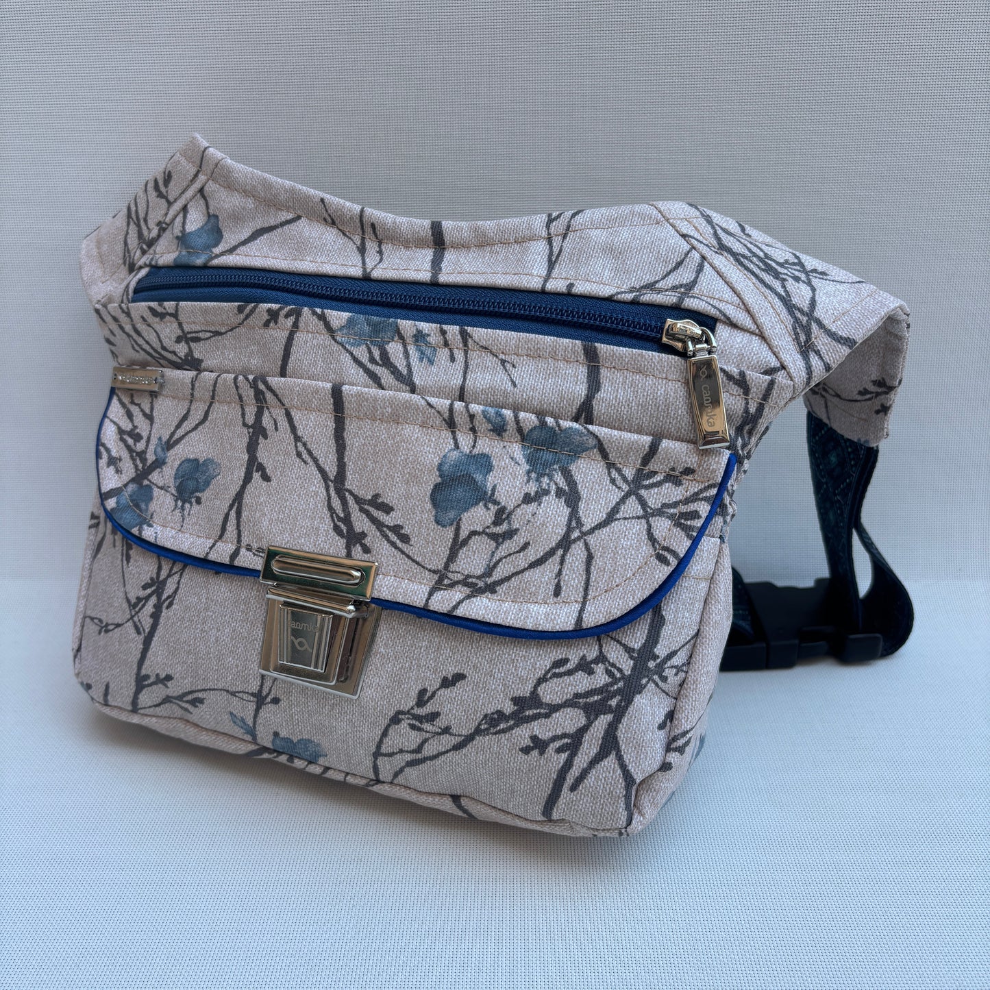 Riñonera "Special Summer Sakura Top" + Bolsillo trasero · Impermeable · Pieza Única Núm. 17812