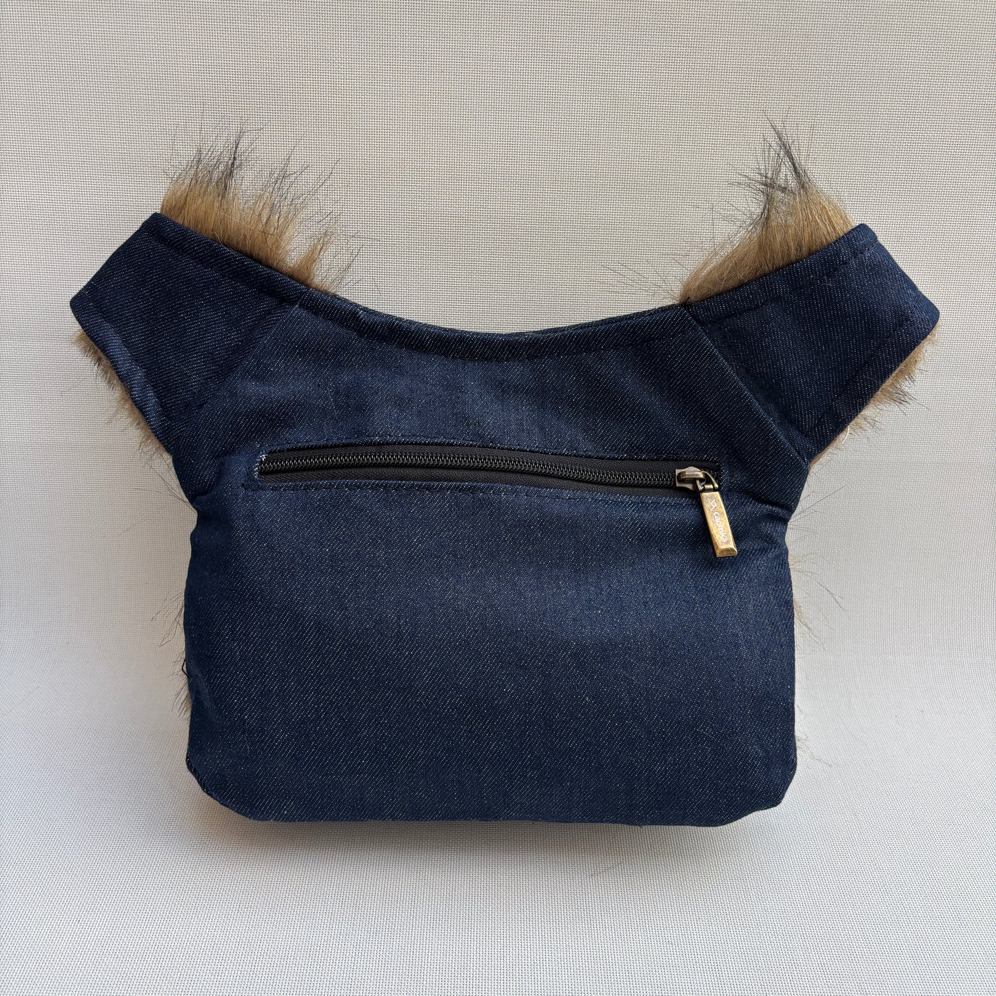 Riñonera "Special Jeans Feline" + Bolsillo trasero · Pieza Única Núm. 18445