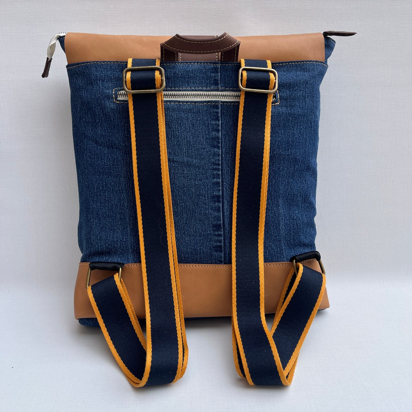 Mochila Top Caomka Recycled ♻️ Jeans · Pieza Única 15255