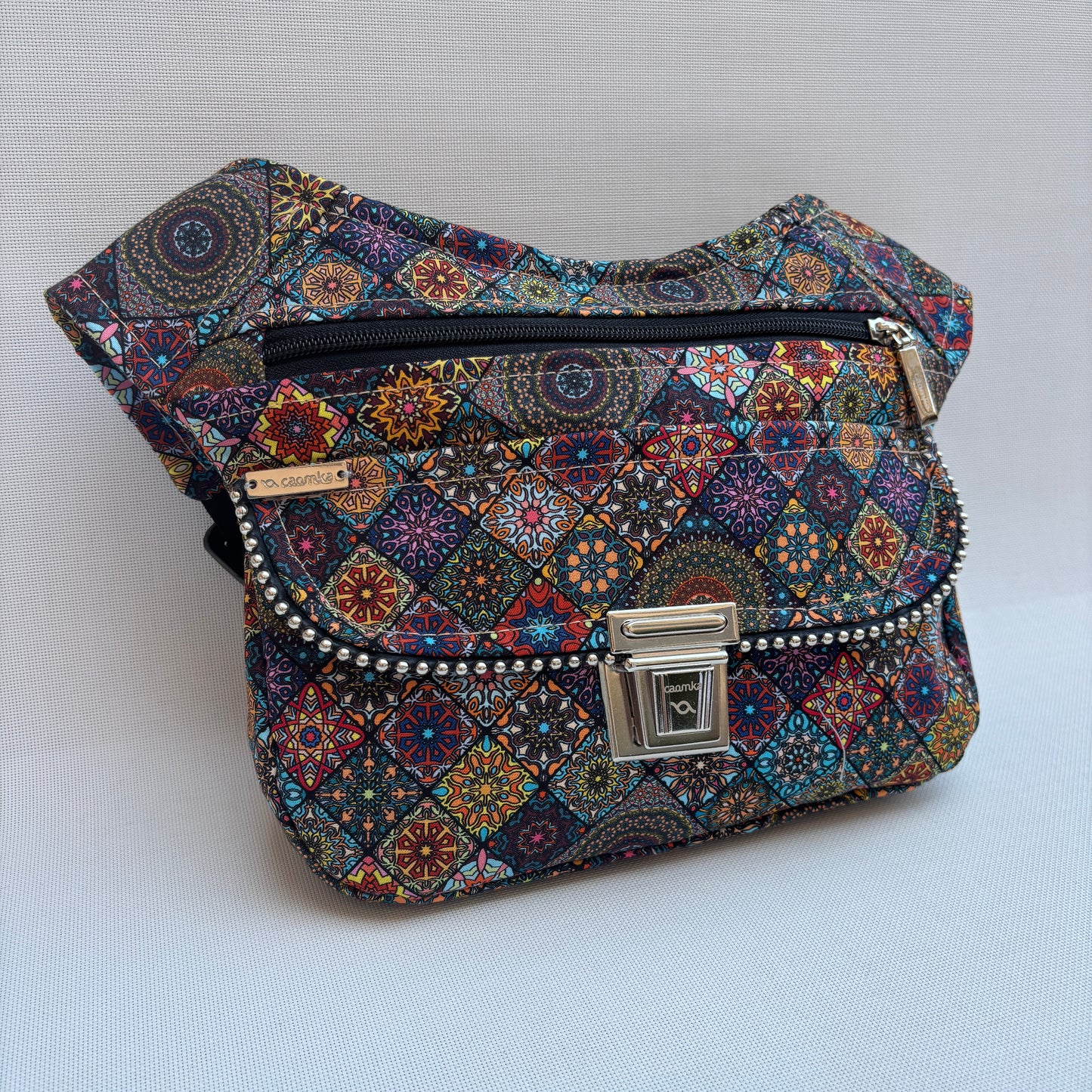 Riñonera "Special Mandalas Top" + Bolsillo trasero · Pieza Única Núm. 17810