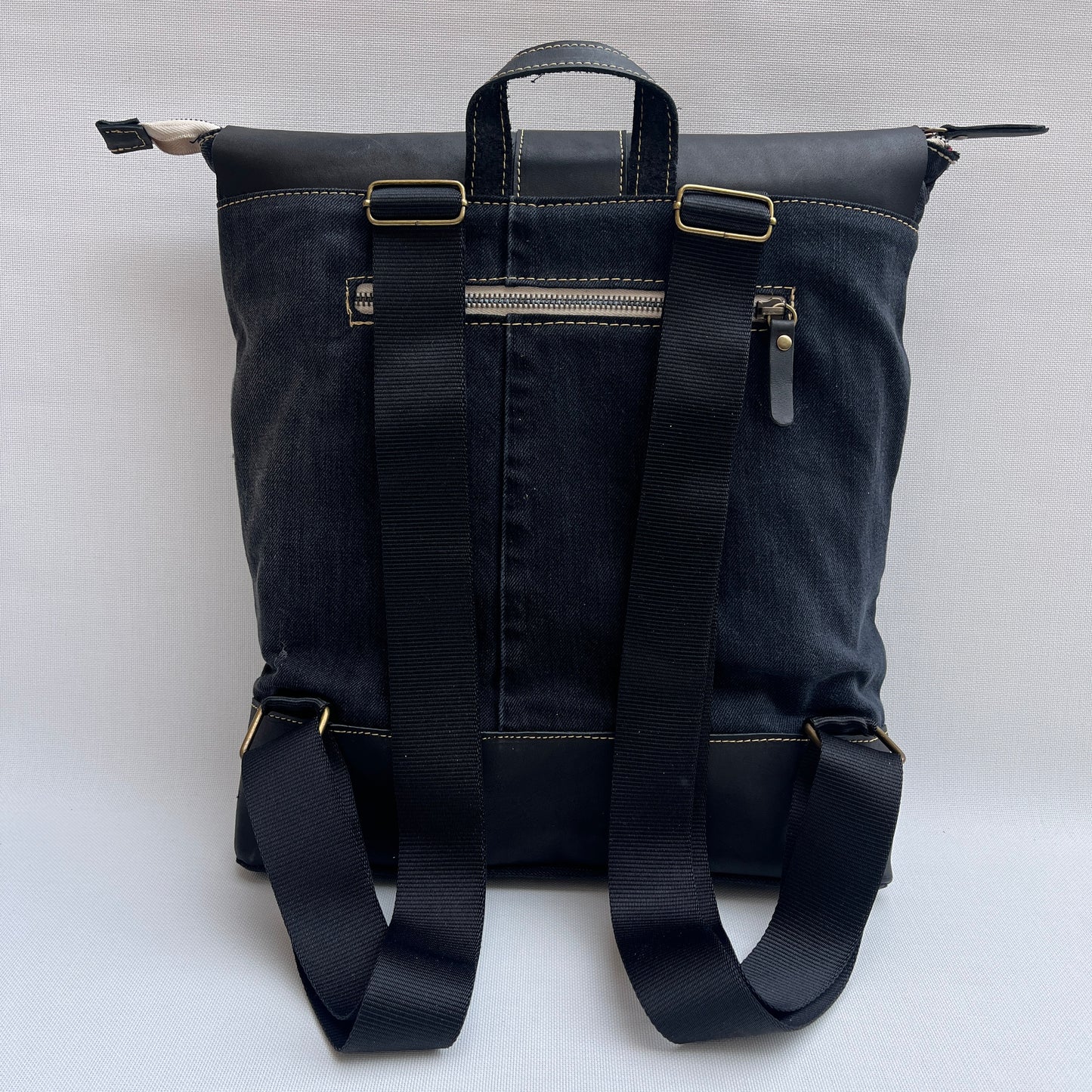 Mochila Top Caomka Recycled ♻️ Jeans · Pieza Única 15258